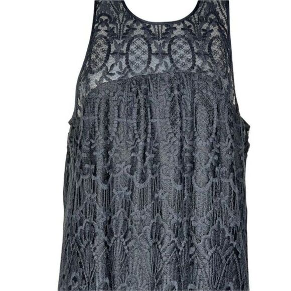 Joie Fahfia Black Floral Lace Shift Dress With Pockets Medium - Picture 9 of 12